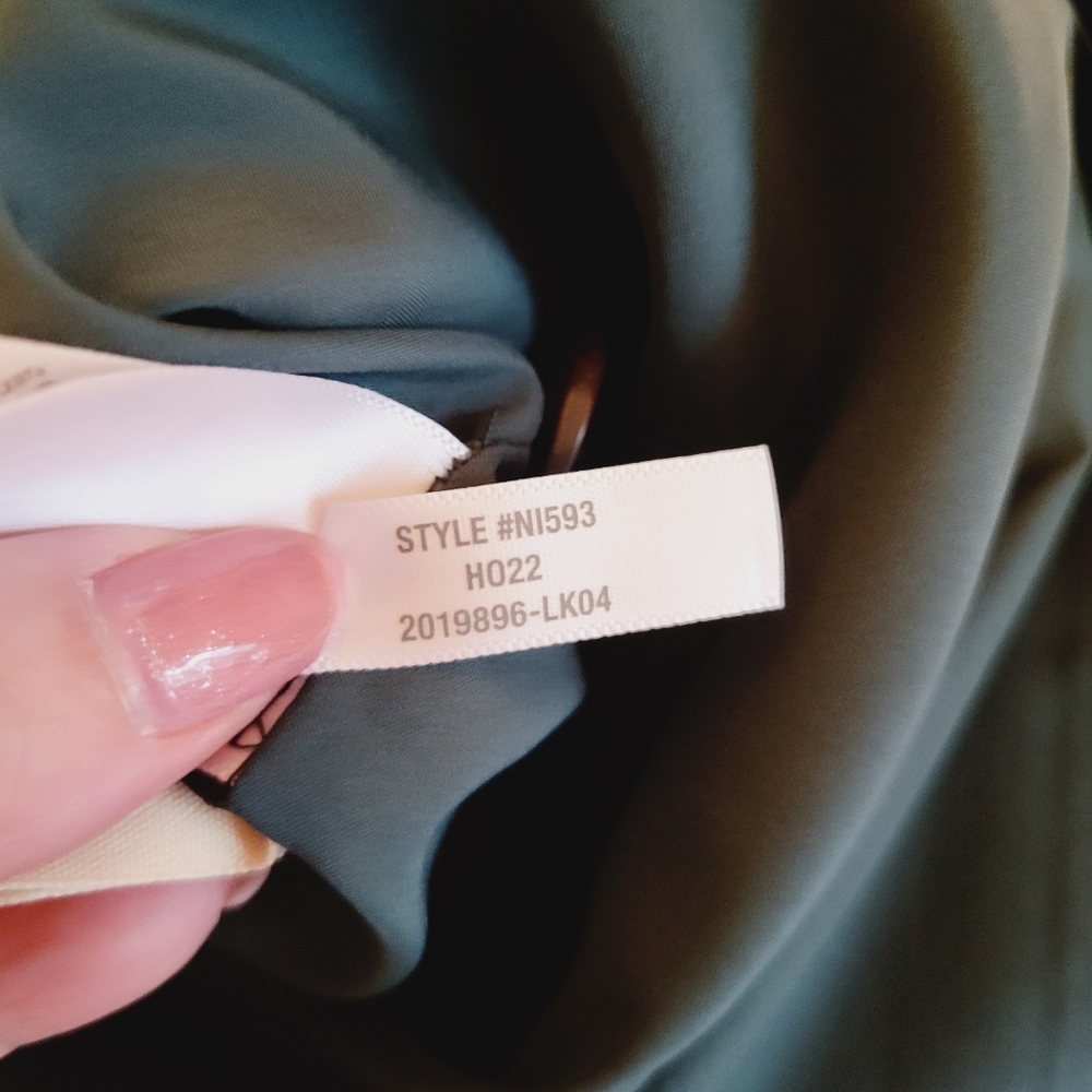 Green Plaid Button-Up Skirt - Picture 10 of 12